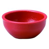 珍味 いぶし釉丸珍味入れ　赤 [10個入] wis-m-32-3　若泉漆器（直送品）