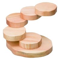 盛器 変形五段盛　丸 [1個入] wis-m-35-17　若泉漆器（直送品）