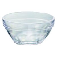 小鉢 重ね小鉢　クリア　（中） [5個入] wis-m-37-74　若泉漆器（直送品）