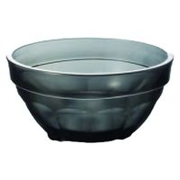 小鉢 重ね小鉢　クリアブラック　（中） [5個入] wis-m-37-77　若泉漆器（直送品）