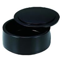 桶 Ｄ．Ｘ富士型ちらし桶　黒 [3個入] wis-o-7-67　若泉漆器（直送品）