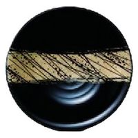 中皿 ロクロ寿司皿　黒流水（水切り付） [9個入] wis-o-7-78　若泉漆器（直送品）
