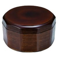 飯器 木彫飯器（大）栃　[1個入] wis-u-1-81　若泉漆器（直送品）