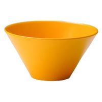 丼 フュージョンボール　イエロー　小 [3個入] wis-w-15-38　若泉漆器（直送品）