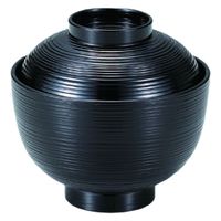 若泉漆器 汁椀 小丸刷毛目椀