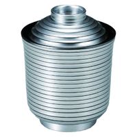 汁椀 駒筋箸洗椀　銀透き線出し [2個入] wis-w-16-79　若泉漆器（直送品）