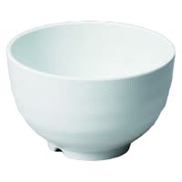 丼 いぶし釉丼　大　白 [4個入] wis-w-17-63　若泉漆器（直送品）