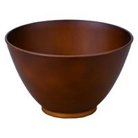 汁椀 ４寸弥生汁椀　総ライトブラウン [3個入] wis-w-17-72　若泉漆器（直送品）