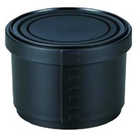 飯器 （中）メンパ飯器　黒ツヤ消ライン内黒塗 [3個入] wis-w-17-82　若泉漆器（直送品）