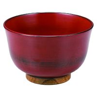 汁椀　左京根来 [3個入] wis-w-19-31　若泉漆器（直送品）