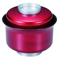 汁椀 京若椀　ワイン渕銀 [2個入] wis-w-19-77　若泉漆器（直送品）