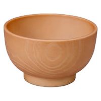椀 ５寸桐木目丼　ナチュラル [2個入] wis-w-20-17　若泉漆器（直送品）