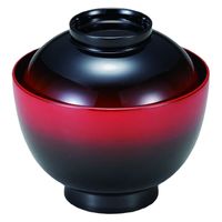 玉子椀　サーベスト　本漆塗（輪島塗） [1個入] wis-w-20-25　若泉漆器（直送品）