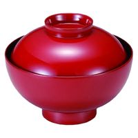 吸物椀 福寿椀　朱　本漆塗（輪島塗） [1個入] wis-w-20-26　若泉漆器（直送品）