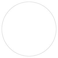 コースター No.100 白無地 丸0.5mm　6000枚(100枚×60) 00220989 カミイソ産商（直送品）