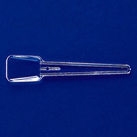 アサヒ徳島 袋入 エーススプーン 透明(1袋100本入)　10000枚(100枚×100) 00374514（直送品）