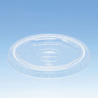 ポリマープラス 89φカップ用フタ(穴付) 2000枚(100枚×20) 31500145 1セット(2000枚(100枚×20)入)（直送品）