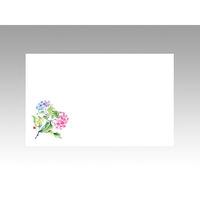 カミイソ産商 テーブルマット 上質-112 あじさい 100点 389239 1セット(100点入)