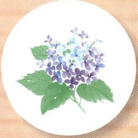 コースター コースター No.143 あじさい 丸　1点 76000143　カミイソ産商（直送品）