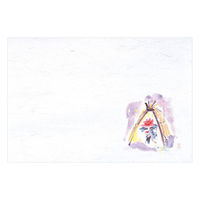 マイン 紙・演出小物 M30-255 四季紙 千寿 寒牡丹 100枚入 10点 1セット(10点入)（直送品）