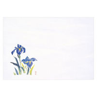 マイン 紙・演出小物 M30-316 四季紙 富久寿 尺5 あやめ 100枚入 10点 1セット(10点入)（直送品）