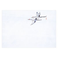 マイン 紙・演出小物 M30-325 四季紙 富久寿 尺5 鶴 100枚入 10点 1セット(10点入)（直送品）