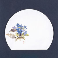 マイン 紙・演出小物 M30-331 四季紙 富久寿 尺3半月 あじさい 100枚入 1点（直送品）