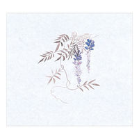 マイン 紙・演出小物 M30-354 鮮度保持紙 (大) 藤 100枚入　50点　1セット(50点入)（直送品）