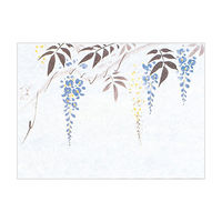 マイン 紙・演出小物 M30-366 鮮度保持紙 (小) 藤 100枚入 50点 1セット(50点入)（直送品）