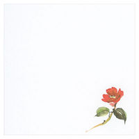 マイン 紙・演出小物 M30-392 耐油懐敷 15角 椿 100枚入 120点 1セット(120点入)（直送品）