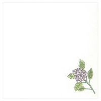 マイン 紙・演出小物 M30-399 耐油懐敷 15角 あじさい 100枚入 120点 1セット(120点入)（直送品）