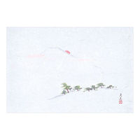 マイン 紙・演出小物 M33-099 四季紙 萬寿 富士山 100枚入 10点 1セット(10点入)（直送品）