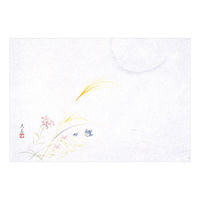 マイン 紙・演出小物 M33-120 四季紙 萬寿 秋草 100枚入 10点 1セット(10点入)（直送品）