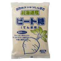 ビート糖（てんさい糖）粉末 北海道産 600g 1個 ポット印 山口製糖 てん菜糖