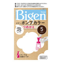 ビゲン ポンプカラー 詰め替え 5 ブラウン ホーユー