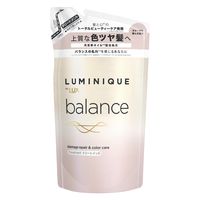 【アウトレット】ラックス（LUX） ルミニーク バランス ダメージリペア＆カラーケア トリートメント 詰め替え 350g ユニリーバ