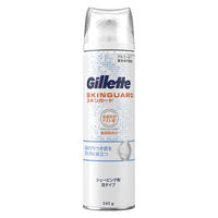 ジレット（Gillette）シェービング剤 敏感肌用 泡タイプ スキンガード シェービングフォーム 245g 1本 P＆G