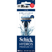 シック ハイドロ5 プレミアム つるり肌へ 5枚刃 ホルダー（本体 刃付き+替刃1個）