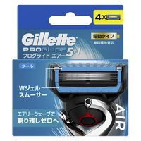 ジレット Gillette 髭剃り プログライド エアー 電動タイプ 替刃4個入 カミソリ 男性用 P＆G