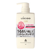 LUCIDO（ルシード）ボディウォッシュ 薬用 デオドラント うるおいタイプ 本体 メンズ 加齢臭対策 ボディソープ 450ml