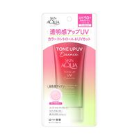 スキンアクア トーンアップUVエッセンス ローズ SPF50+・PA++++ 80g 