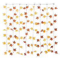 ストア・エキスプレス 紅葉オータムカーテンガーランド 90cm×90cm