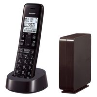 シャープ　デジタルコードレス電話機（子機１台タイプ）　ブラウン系 JD-SF3CL-T（直送品）