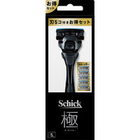 Schick（シック）極 KIWAMI コンボパックホルダー（刃付き）+ 替刃4コ