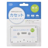 オーム電機 カセットヘッドクリーナー　乾式 03-6139 1個（直送品）