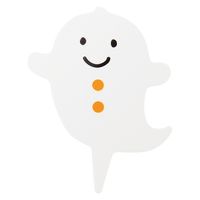 【ハロウィン】おばけピック 8本入り×100袋 heads-001-1.jpg