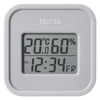 タニタ デジタル温湿度計 TT-588-GY 1個