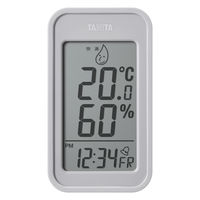 タニタ デジタル温湿度計 TT-589-GY 1個
