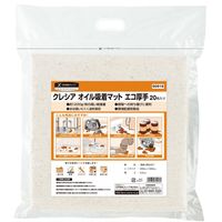 日本製紙クレシア クレシア オイル吸着マット/小箱単位 60916 エコアツデ 20Pイリ 1セット(40枚:20枚×2BOX)（直送品）