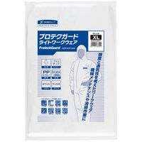 日本製紙クレシア プロテクガード/1着単位 68821 ライトワークウエア XLサイズ 1セット(10PC)（直送品）